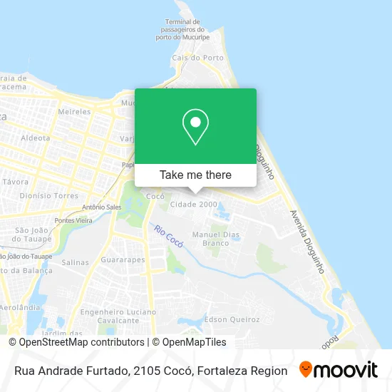 Rua Andrade Furtado, 2105 Cocó map