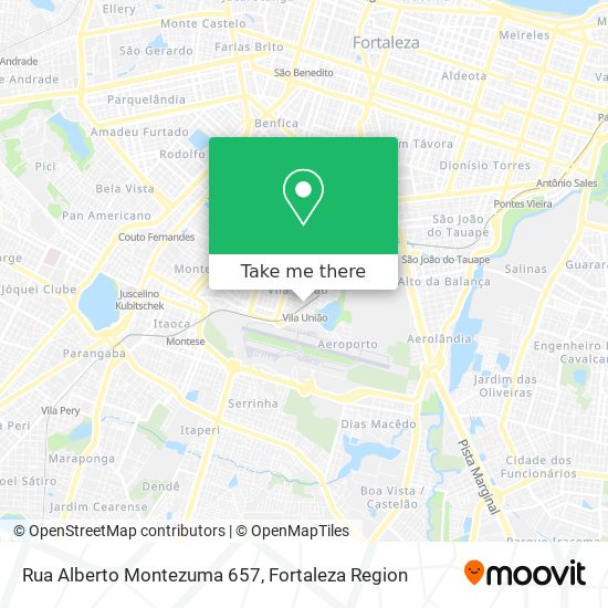 Rua Alberto Montezuma 657 map