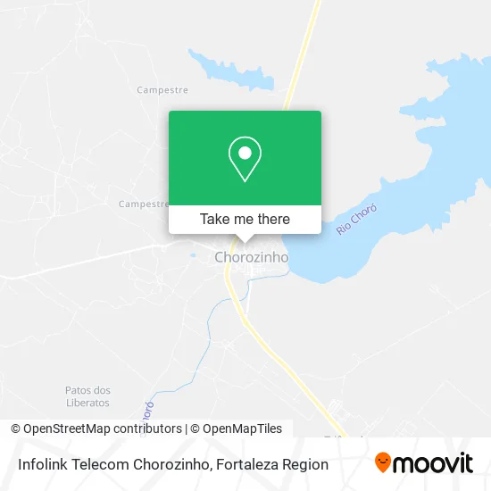Infolink Telecom Chorozinho map