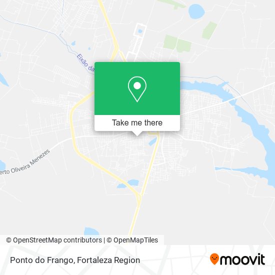 Ponto do Frango map