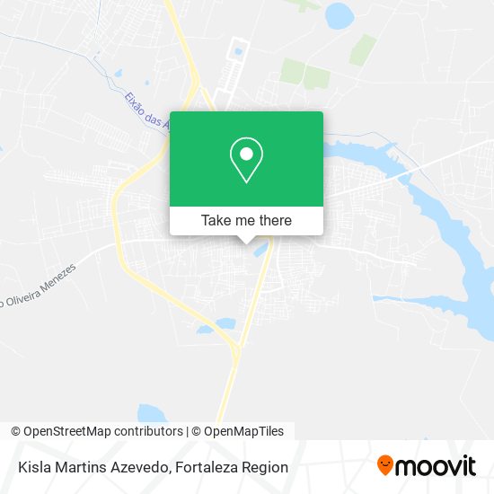 Kisla Martins Azevedo map