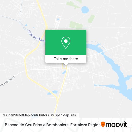 Bencao do Ceu Frios e Bomboniere map