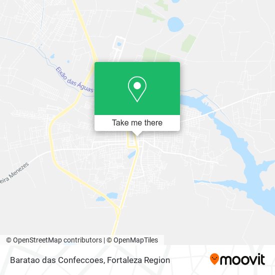 Baratao das Confeccoes map