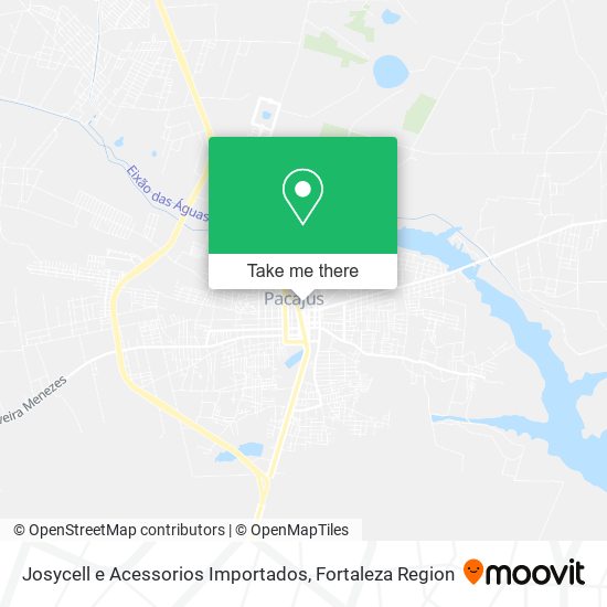 Josycell e Acessorios Importados map