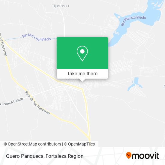 Quero Panqueca map