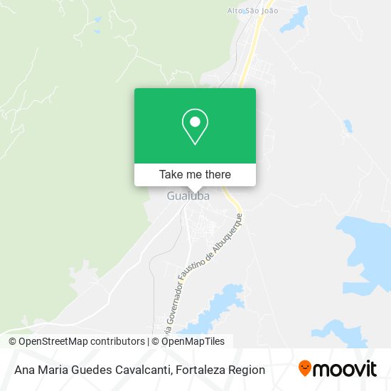 Ana Maria Guedes Cavalcanti map