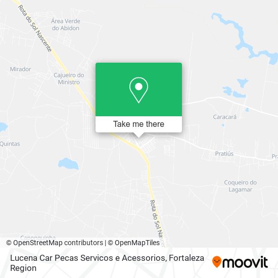 Lucena Car Pecas Servicos e Acessorios map