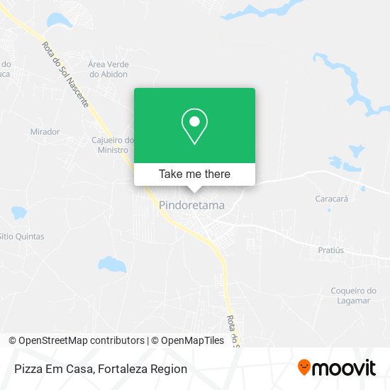 Pizza Em Casa map