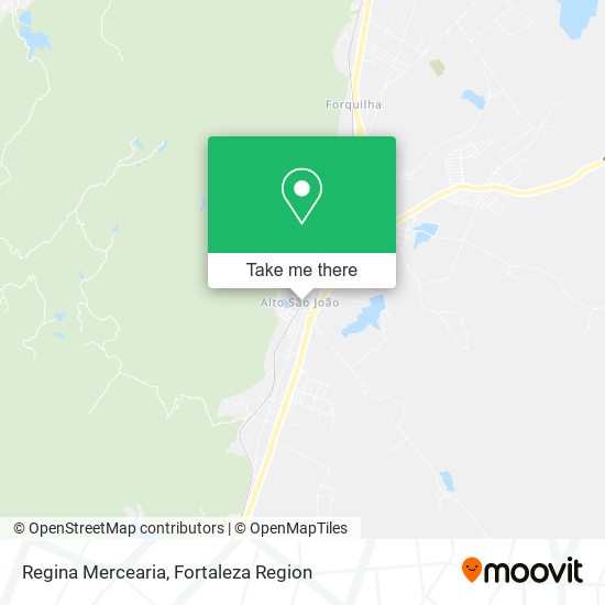 Regina Mercearia map