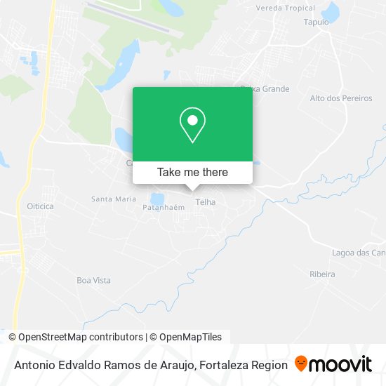 Antonio Edvaldo Ramos de Araujo map