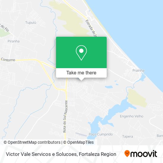 Victor Vale Servicos e Solucoes map