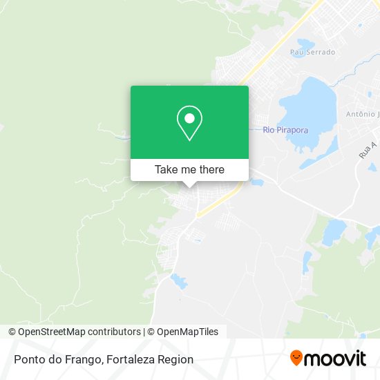 Ponto do Frango map