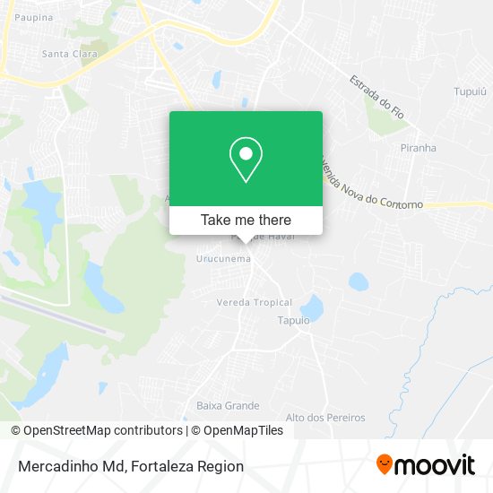 Mercadinho Md map