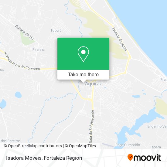 Isadora Moveis map