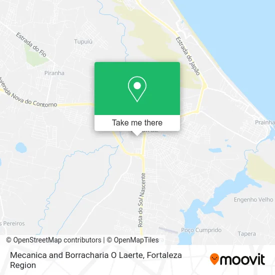 Mecanica and Borracharia O Laerte map