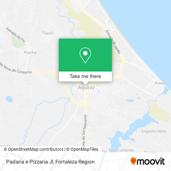 Padaria e Pizzaria Jl map