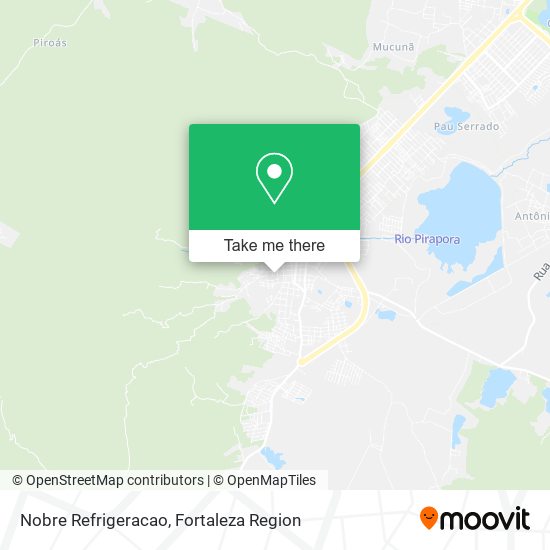 Nobre Refrigeracao map