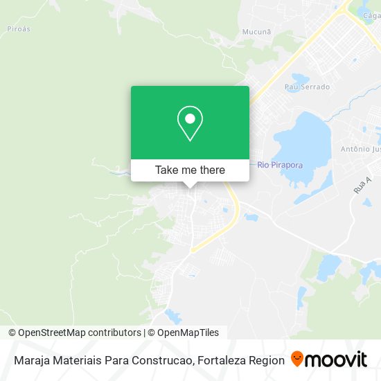 Maraja Materiais Para Construcao map