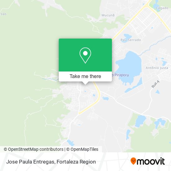 Jose Paula Entregas map