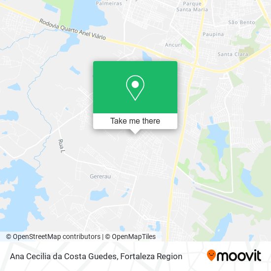 Ana Cecilia da Costa Guedes map