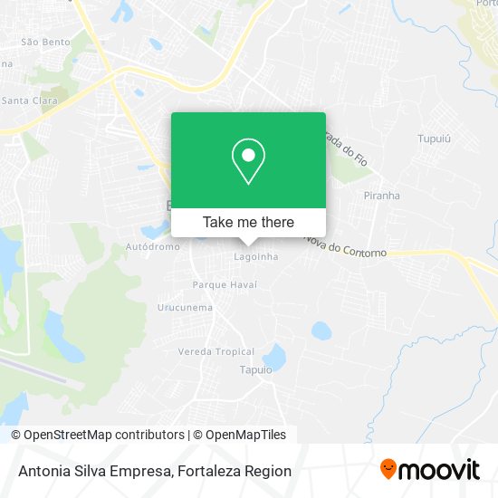 Antonia Silva Empresa map