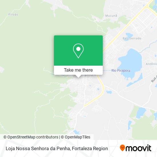 Mapa Loja Nossa Senhora da Penha