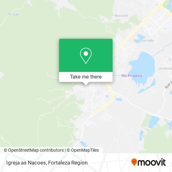 Igreja as Nacoes map