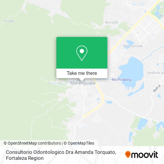 Mapa Consultorio Odontologico Dra Amanda Torquato