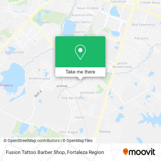 Fusion Tattoo Barber Shop map