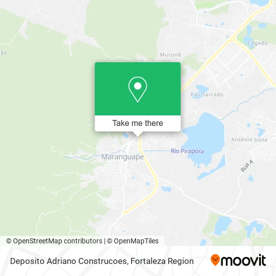 Deposito Adriano Construcoes map