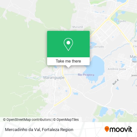 Mercadinho da Val map