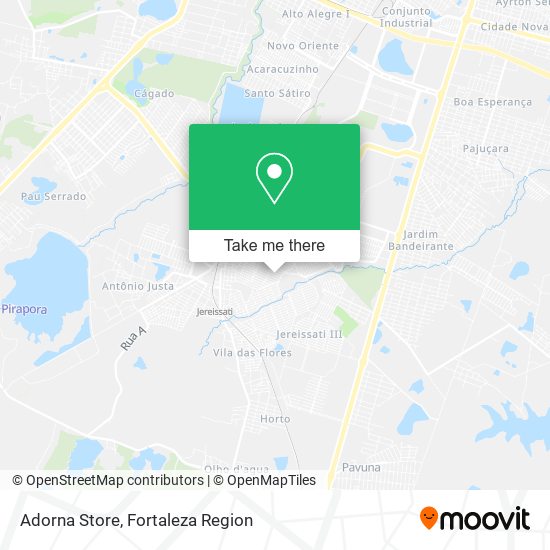 Adorna Store map