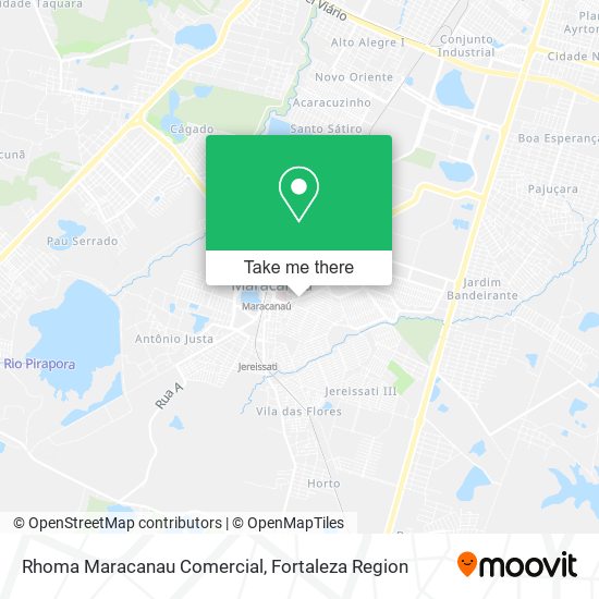 Mapa Rhoma Maracanau Comercial