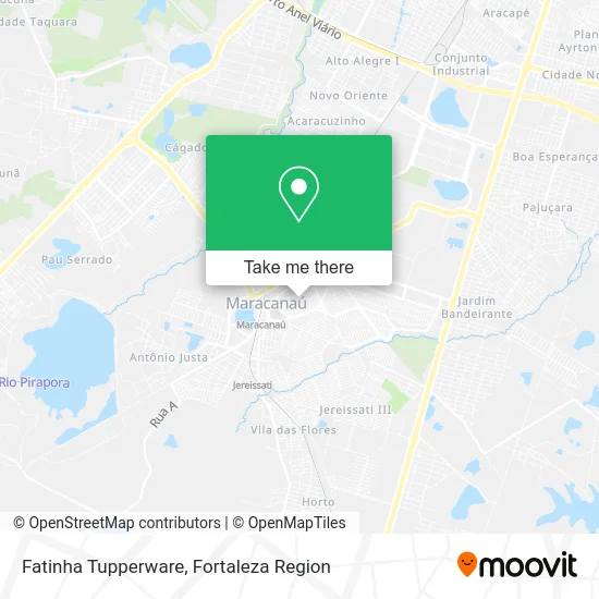 Fatinha Tupperware map