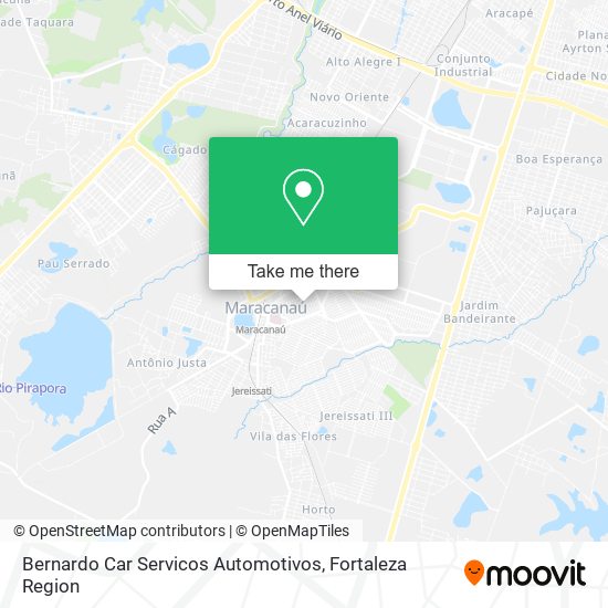 Bernardo Car Servicos Automotivos map