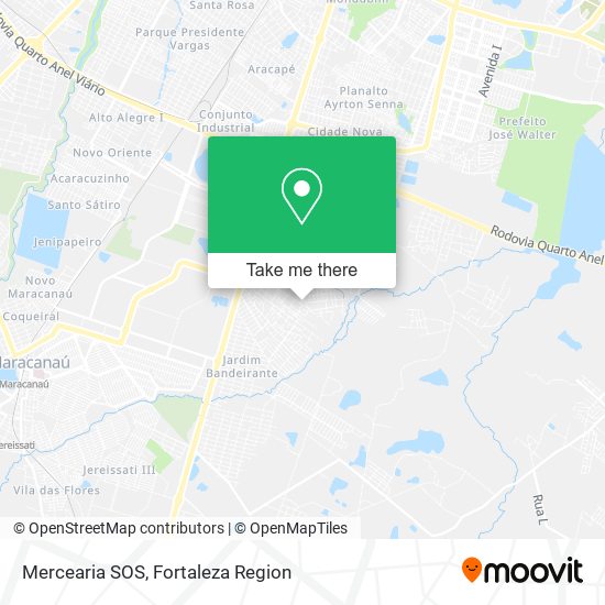 Mercearia SOS map