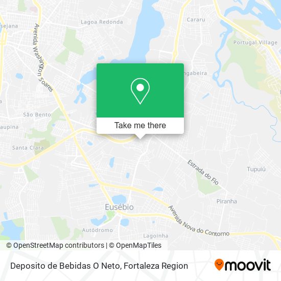 Deposito de Bebidas O Neto map