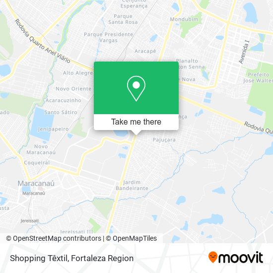 Mapa Shopping Têxtil