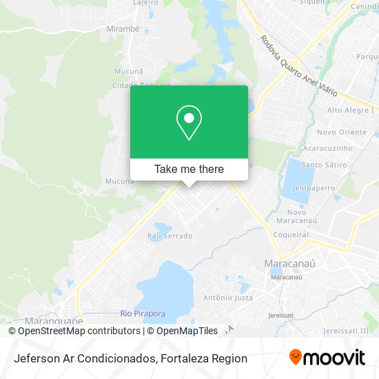 Mapa Jeferson Ar Condicionados