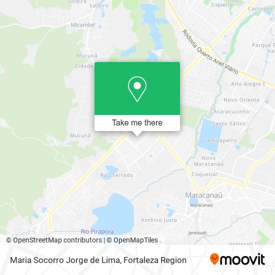 Maria Socorro Jorge de Lima map