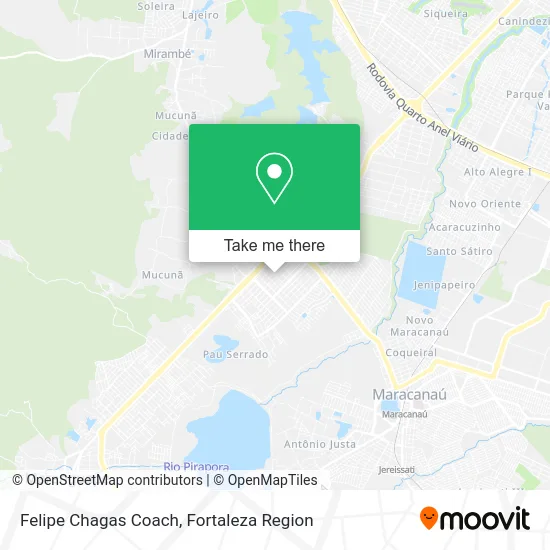 Felipe Chagas Coach map