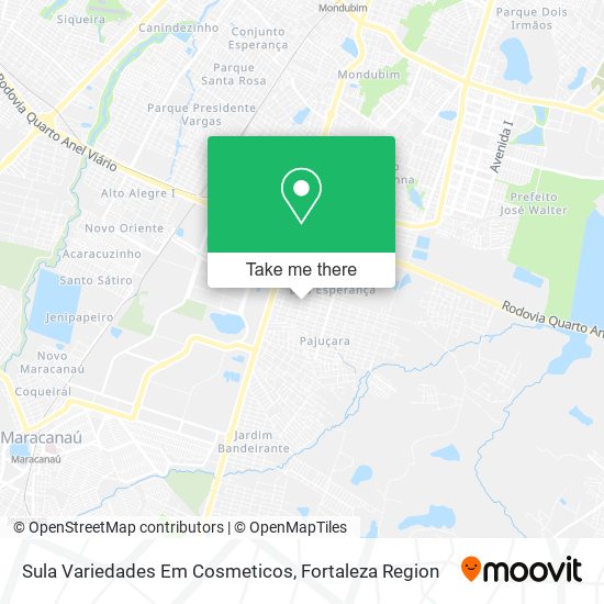 Sula Variedades Em Cosmeticos map