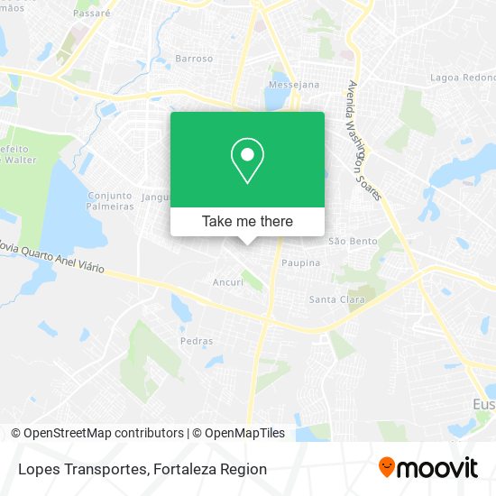 Mapa Lopes Transportes