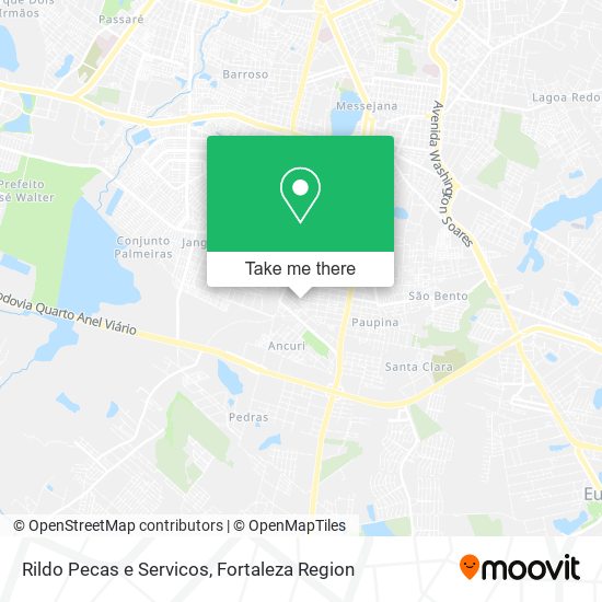 Rildo Pecas e Servicos map