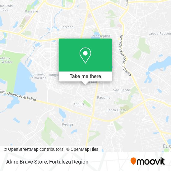 Akire Brave Store map