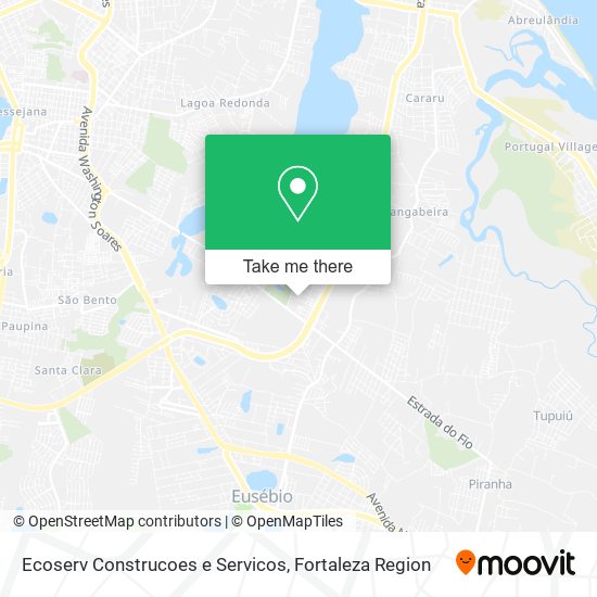 Ecoserv Construcoes e Servicos map