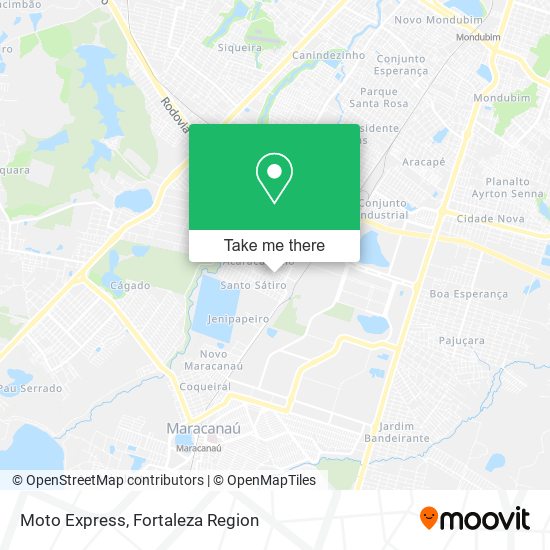 Moto Express map