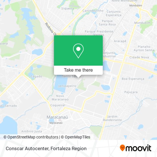 Conscar Autocenter map