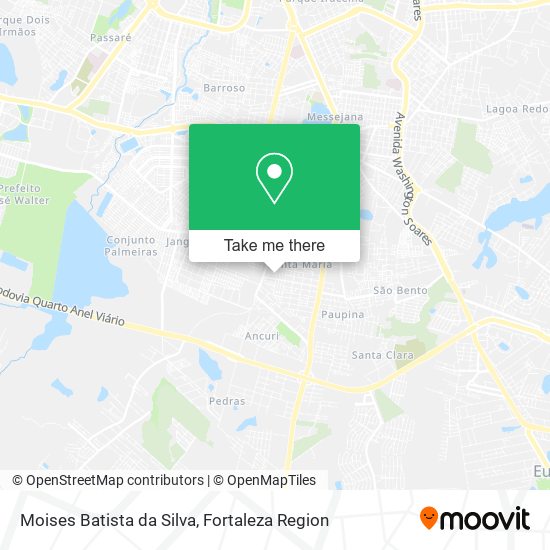 Moises Batista da Silva map