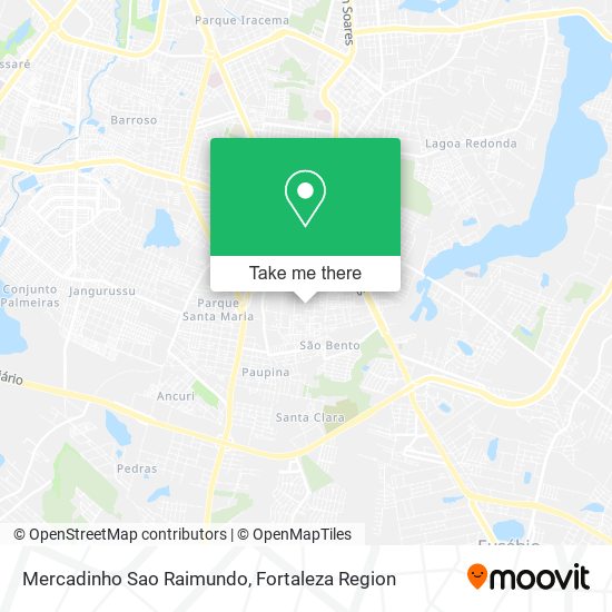 Mercadinho Sao Raimundo map